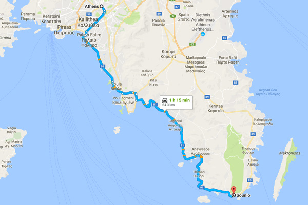 Cape sounion tour